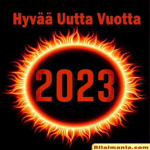 hyvää uutta vuotta 2023 gif