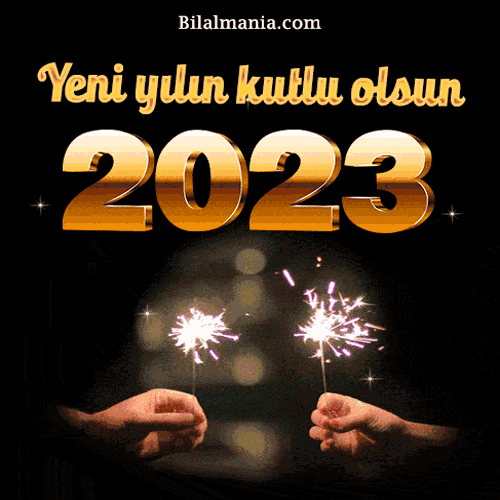 gif yeni yılınız kutlu olsun 2023