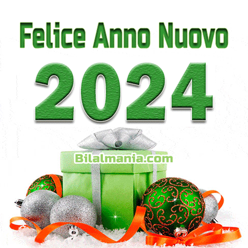 Buon Natale e Felice Anno Nuovo 2024 GIF