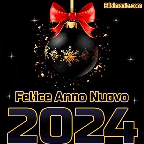 Animata Felice Anno Nuovo 2024 GIF