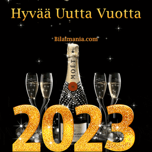 onnellista uutta vuotta 2023 gif