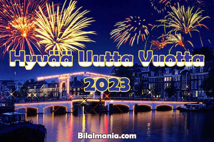 hyvää uutta vuotta 2023 Suomi