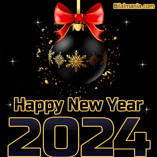 Gif Happy New Year 2024 images