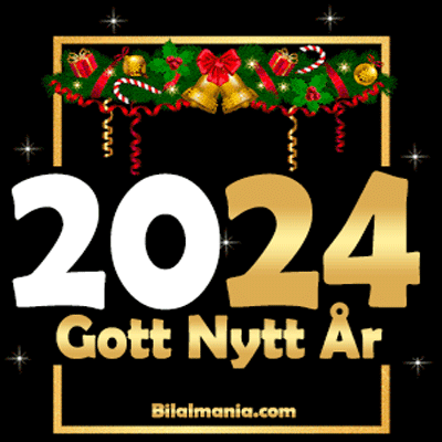 Gif Gott Nytt år 2024 Kort