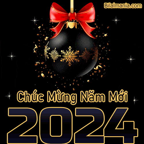 Chúc mừng năm mới 2024 Gif