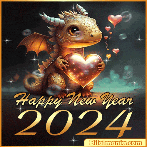Chúc mừng năm mới 2024 Gif